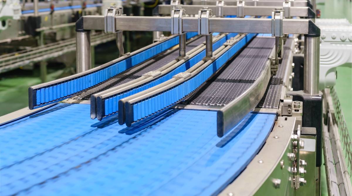 Horizontal Modular Belt Conveyor