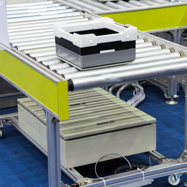Inclined Modular Belt Conveyor